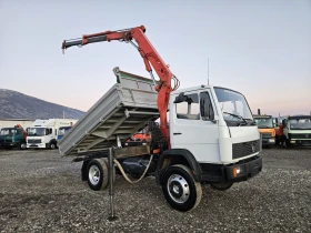 Mercedes-Benz 1117 Самосвал + Кран, снимка 7