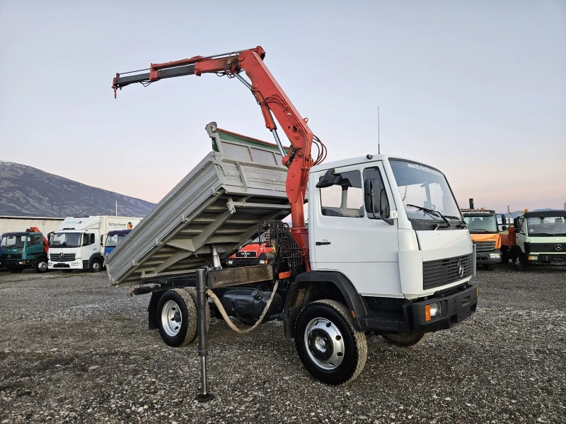 Mercedes-Benz 1117 Самосвал + Кран, снимка 7 - Камиони - 48604802