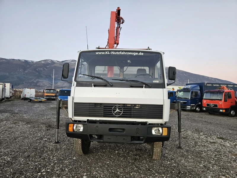 Mercedes-Benz 1117 Самосвал + Кран, снимка 8 - Камиони - 48604802