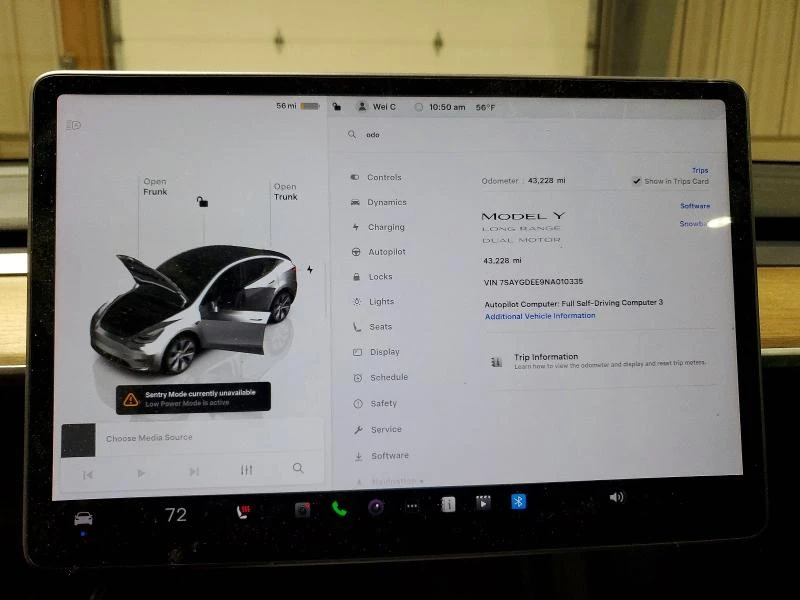 Tesla Model Y MODEL Y* Long Range* AWD* , снимка 9 - Автомобили и джипове - 53978070