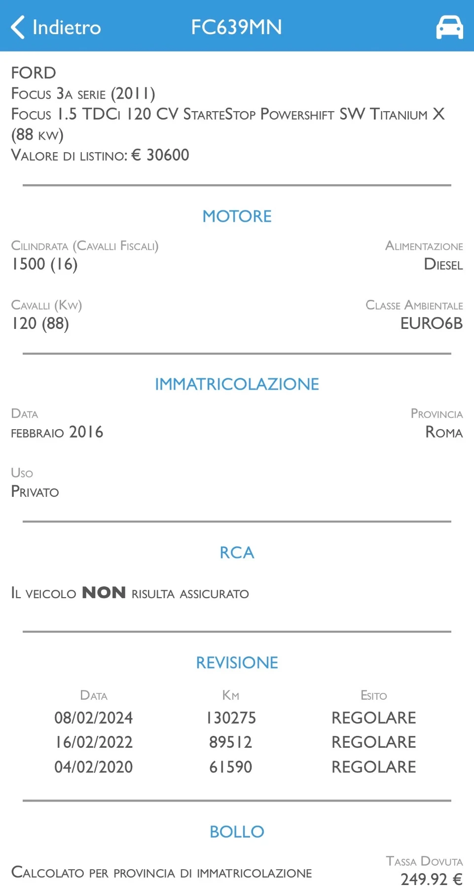 Ford Focus Titanium X | 1 собственик | Серв. книж. 146 000 км, снимка 14 - Автомобили и джипове - 53888597