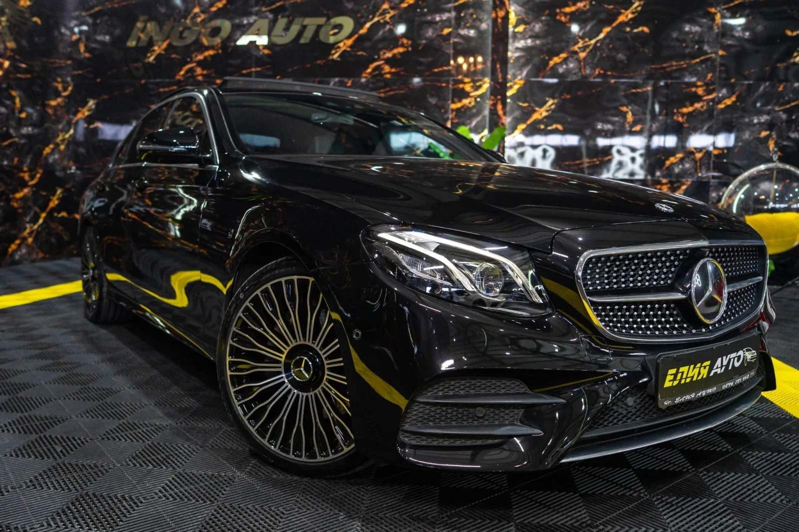 Mercedes-Benz E 220 D FULL AMG LINE DIGITAL ПАНО BURM ЛИЗИНГ 100% | Auto.bg — изображение 1