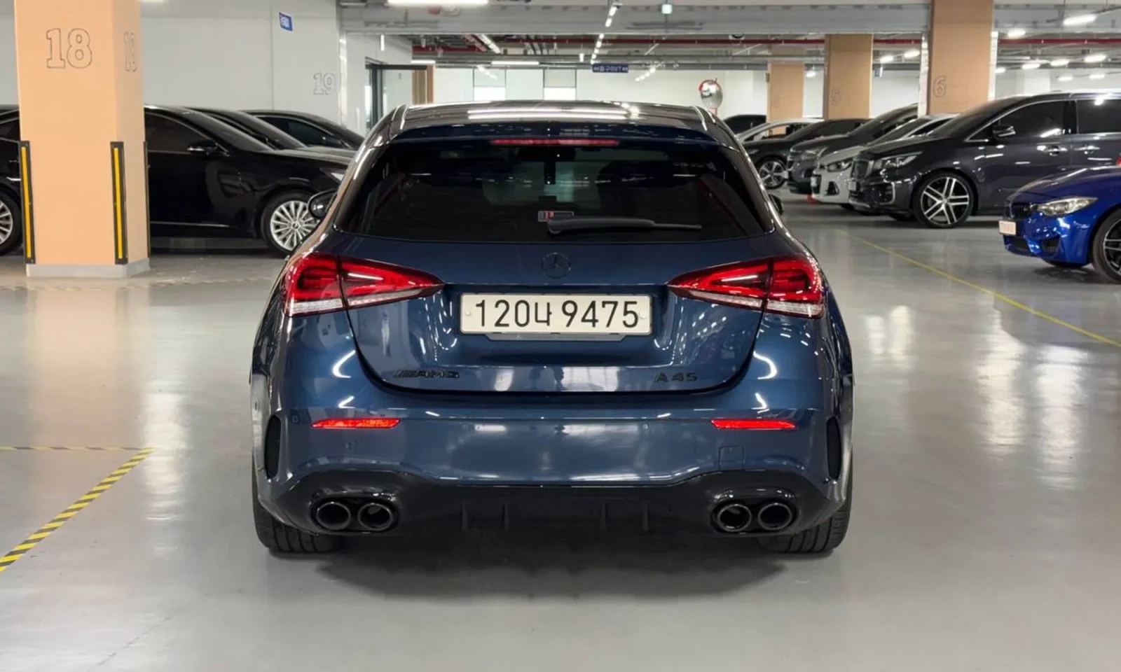 Mercedes-Benz A45 AMG burmester* multibeam led* Parking Assist, снимка 3 - Автомобили и джипове - 54162041