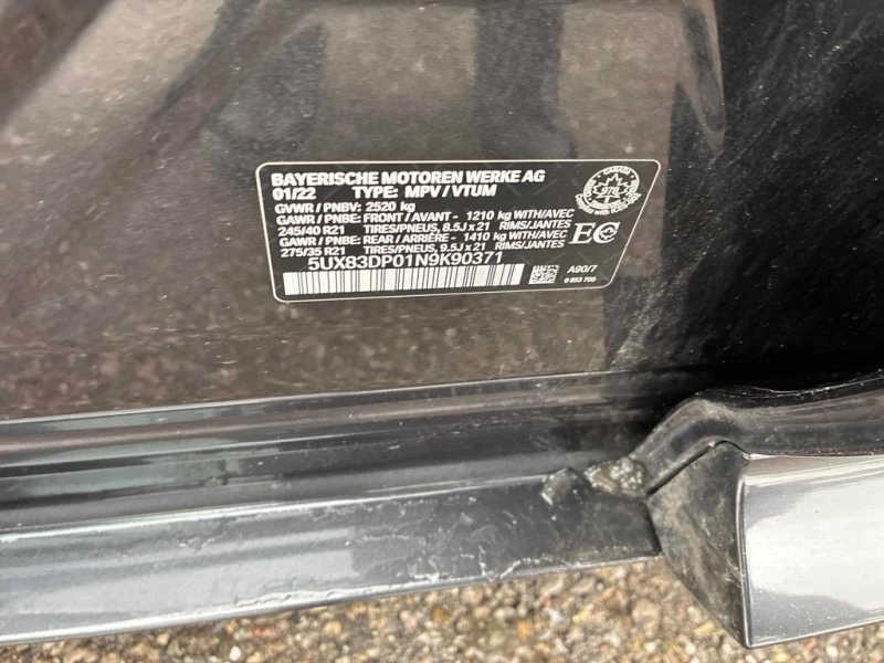 BMW X3 M40i  CARFAX, снимка 11 - Автомобили и джипове - 52773283