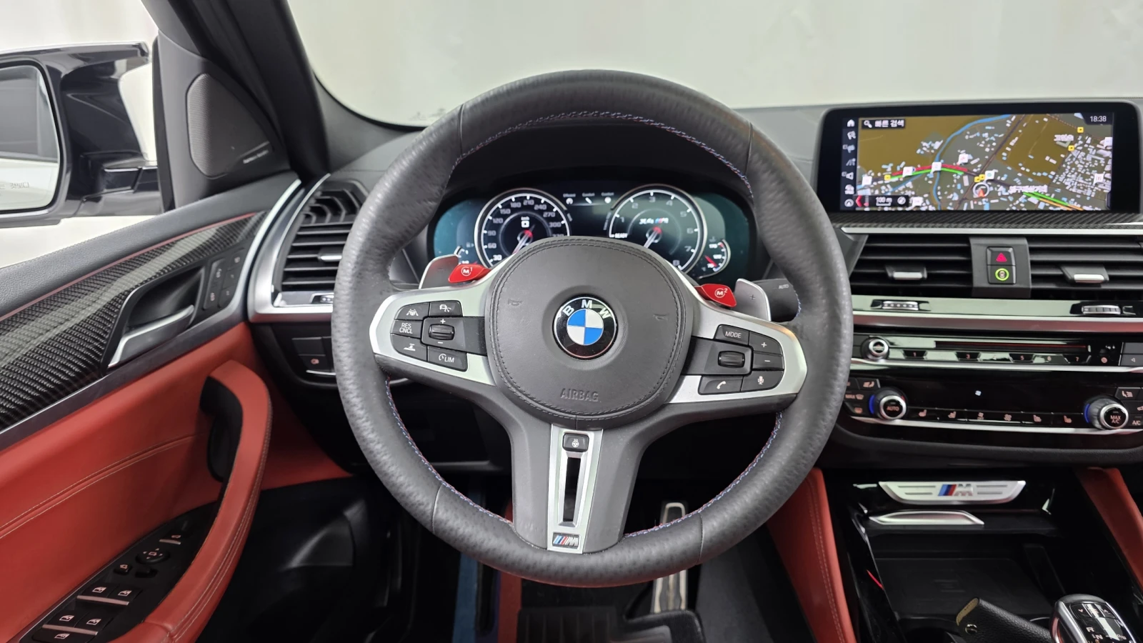 BMW X4 M COMPETITON* 360* LED* HUD* DIS* ОБДУХ* HARMAN* Л, снимка 6 - Автомобили и джипове - 56180016