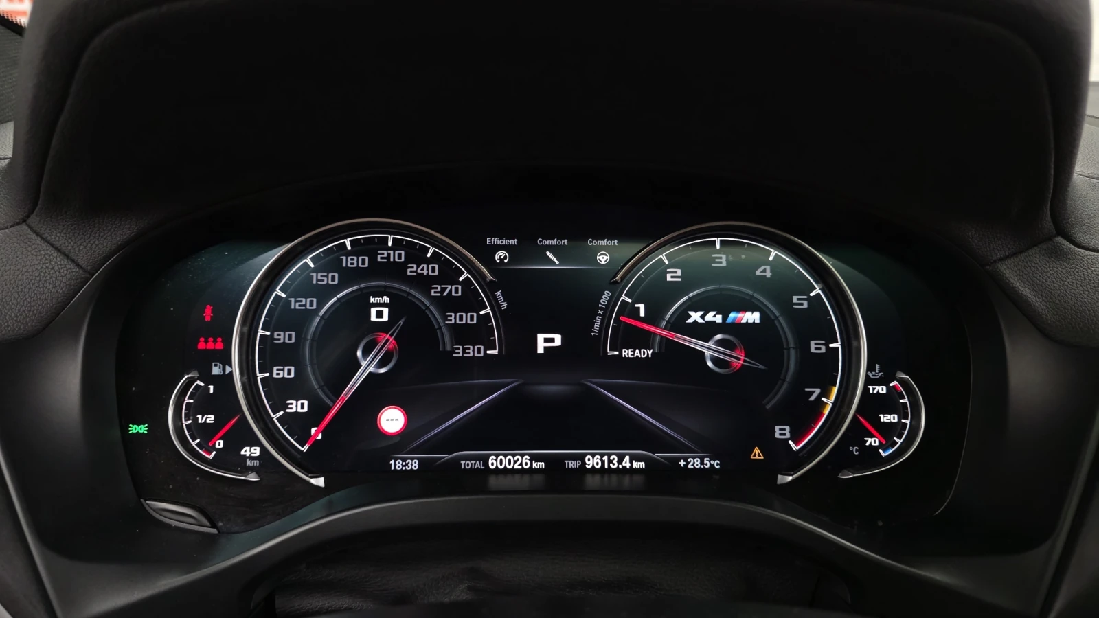 BMW X4 M COMPETITON* 360* LED* HUD* DIS* ОБДУХ* HARMAN* Л, снимка 8 - Автомобили и джипове - 56180016