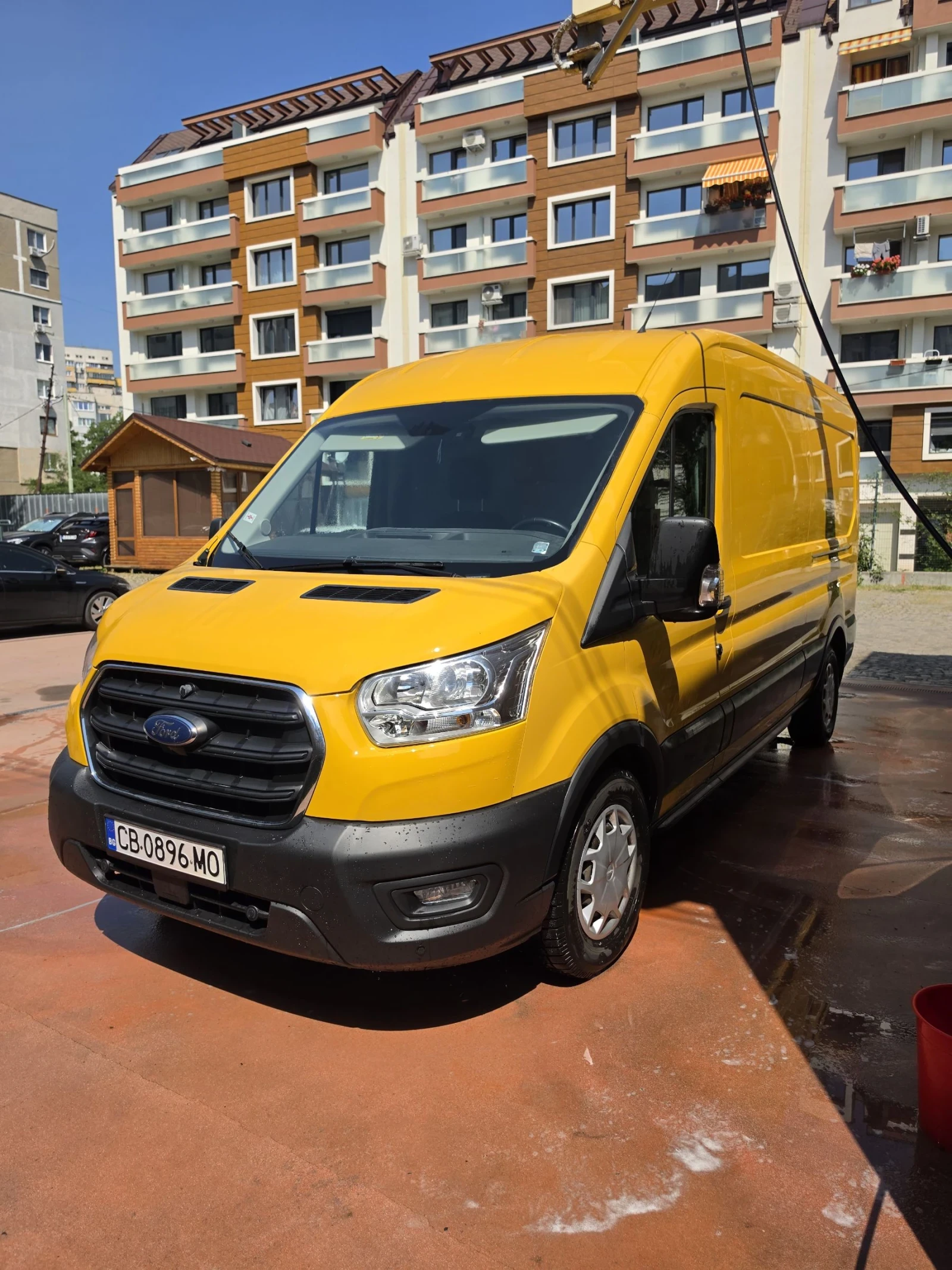Ford Transit Камера, 6 скорости, теглич!!!, снимка 2 - Бусове и автобуси - 55101709