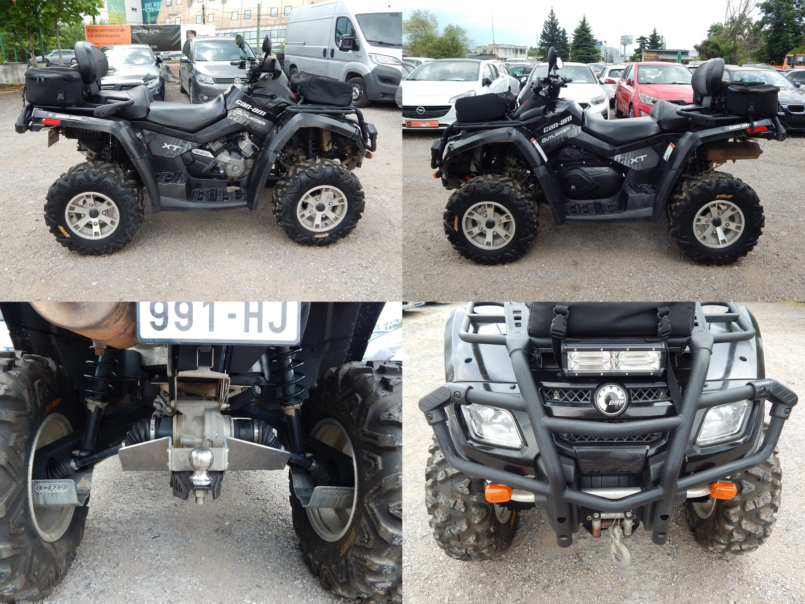Can-Am Outlander 4Х4* АВТОМАТИК* , снимка 11 - Мотоциклети и мототехника - 54753287