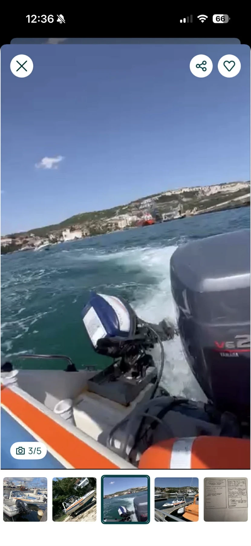 Лодка Wavecrest, снимка 3 - Воден транспорт - 53738235