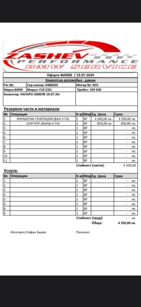 BMW 535 M paket 131 000km 400+ +  - 33500 лв. / 17128.28 € - 28193377 17