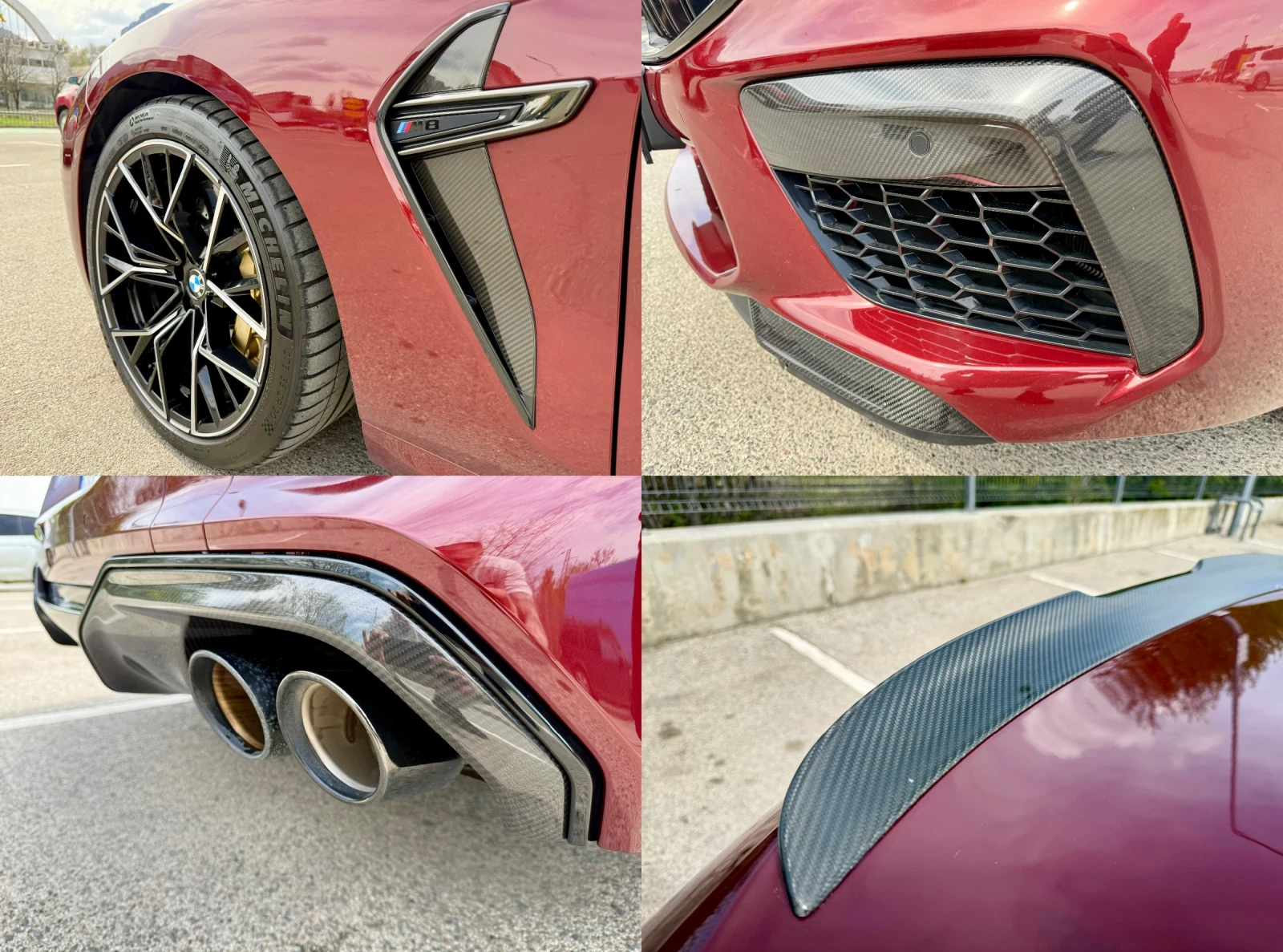 BMW M8 COMPETITION* Ceramic* Carbon, снимка 17 - Автомобили и джипове - 54219005