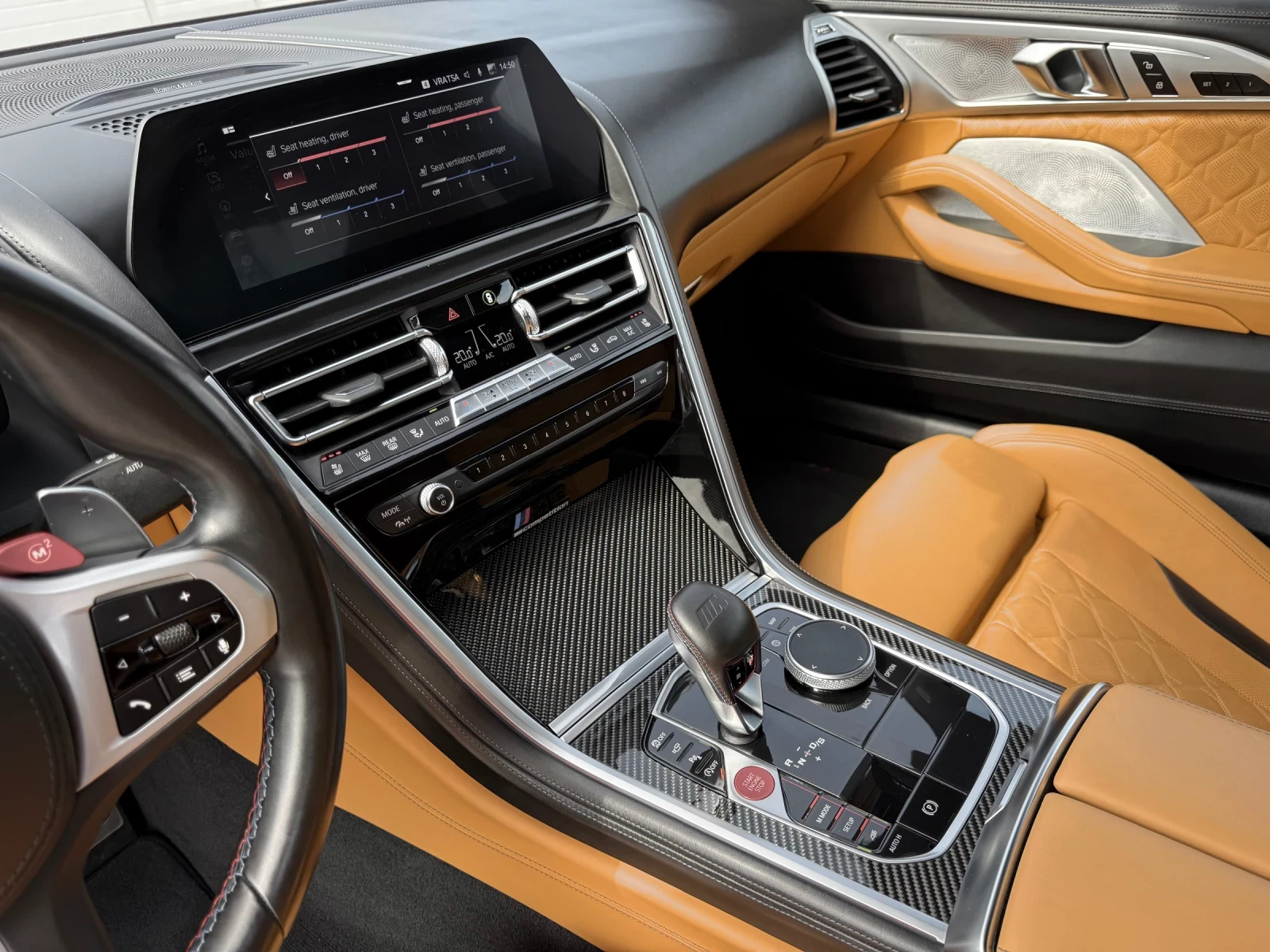 BMW M8 COMPETITION* Ceramic* Carbon, снимка 12 - Автомобили и джипове - 54219005