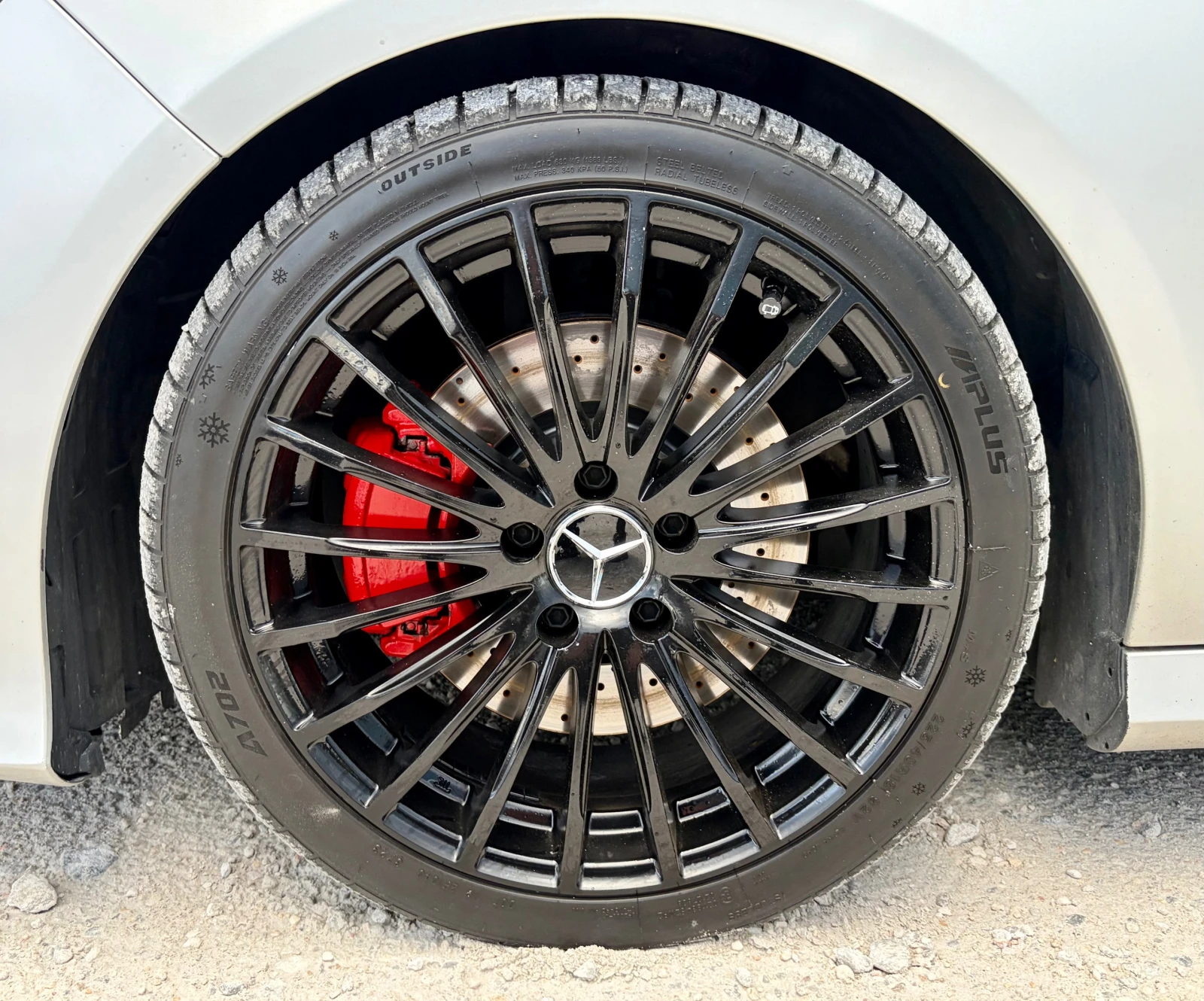 Mercedes-Benz CLA 220 AMG PACKET RED EDITION 4MATIC СИВ МАТ ОРИГИНАЛ, снимка 12 - Автомобили и джипове - 54632188