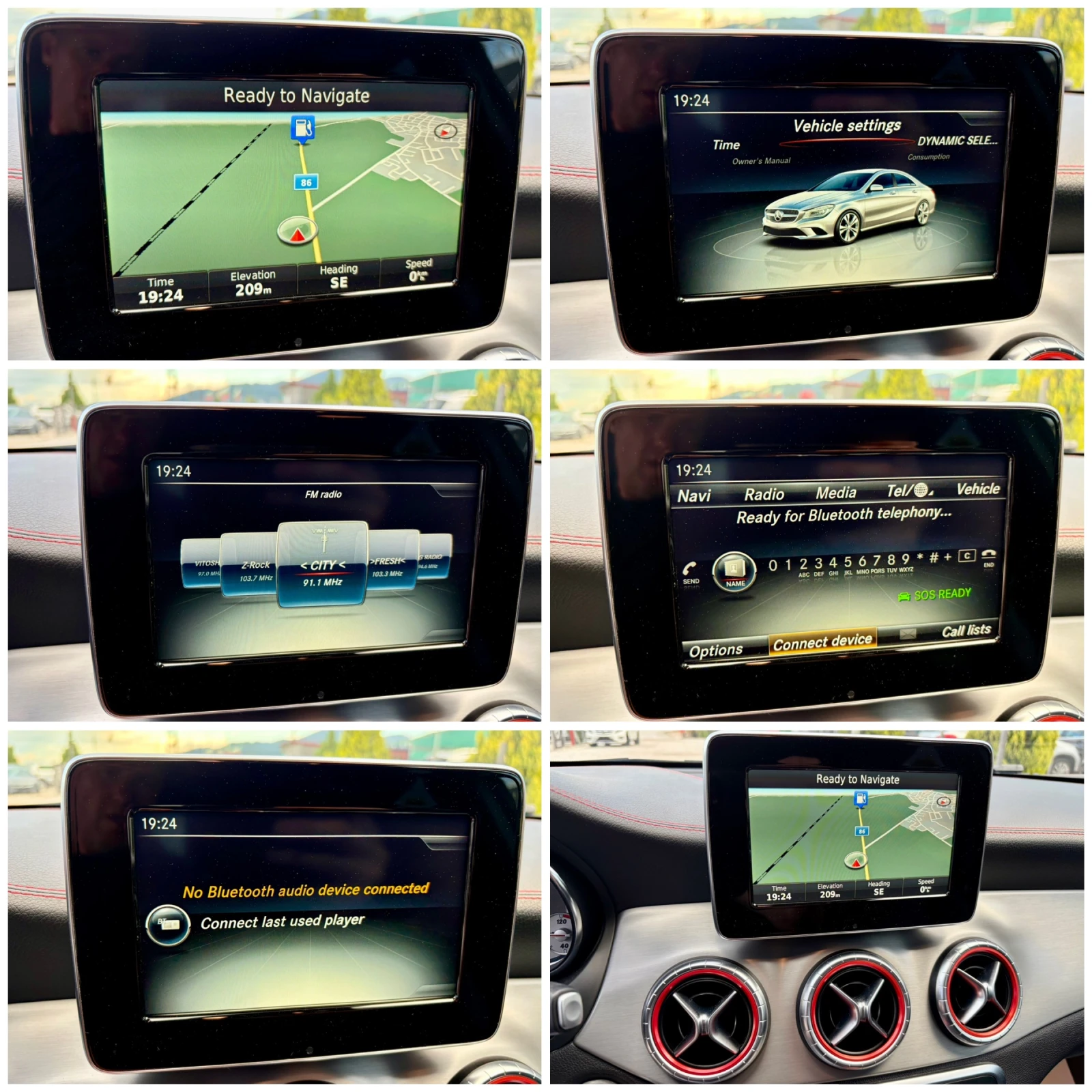 Mercedes-Benz CLA 220 AMG PACKET RED EDITION 4MATIC СИВ МАТ ОРИГИНАЛ, снимка 14 - Автомобили и джипове - 54632188