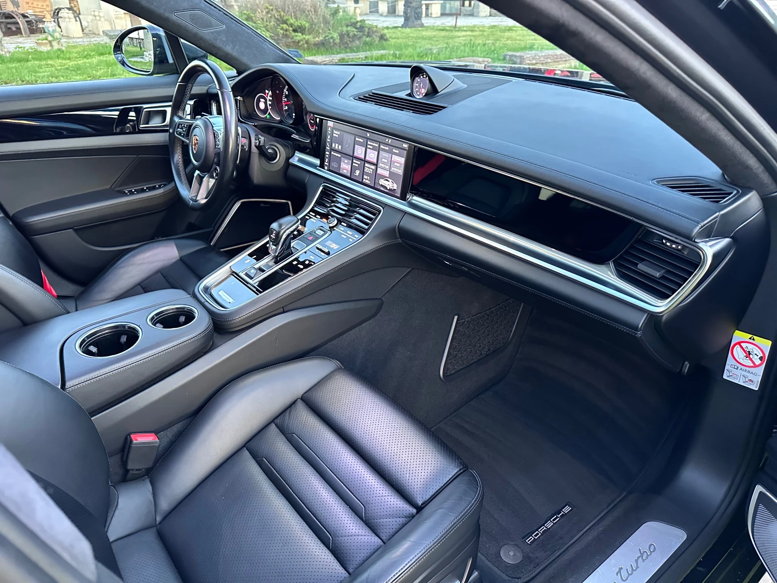 Porsche Panamera TURBO 730к.с/1030nm ГЕРМАНИЯ СЕРВИЗНА ИСТОРИЯ, снимка 11 - Автомобили и джипове - 55156560