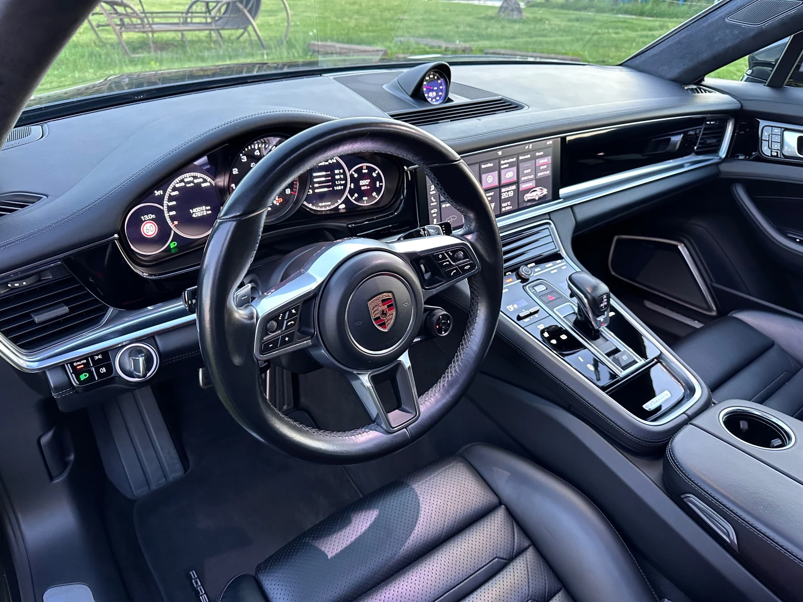 Porsche Panamera TURBO 730к.с/1030nm ГЕРМАНИЯ СЕРВИЗНА ИСТОРИЯ, снимка 9 - Автомобили и джипове - 55156560