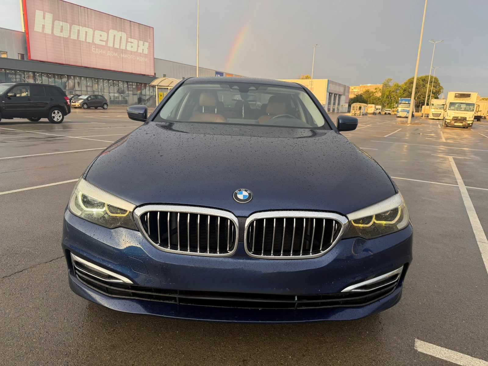 BMW 520 LUXURY* LINE* КОЖА* ПОДГРЕВ, снимка 3 - Автомобили и джипове - 56045969