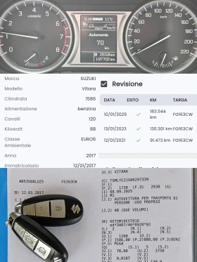Обява за продажба на Suzuki Vitara AllGrip/1.6i/GPL/4x4/Дистроник/NAVI/БЛУТУТ/EURO 6B ~21 900 лв. - изображение 11