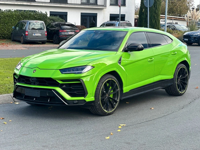 Lamborghini Urus 4.0 V8/ CERAMIC/CARBON/ B&O/360/HEAD UP/23/PANO   , снимка 3 - Автомобили и джипове - 48727478