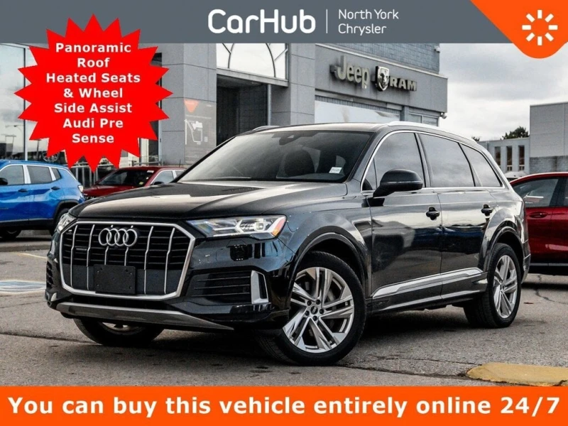 Audi Q7 * Komfort Panoroof Heated Seats & Wheel Side Assis