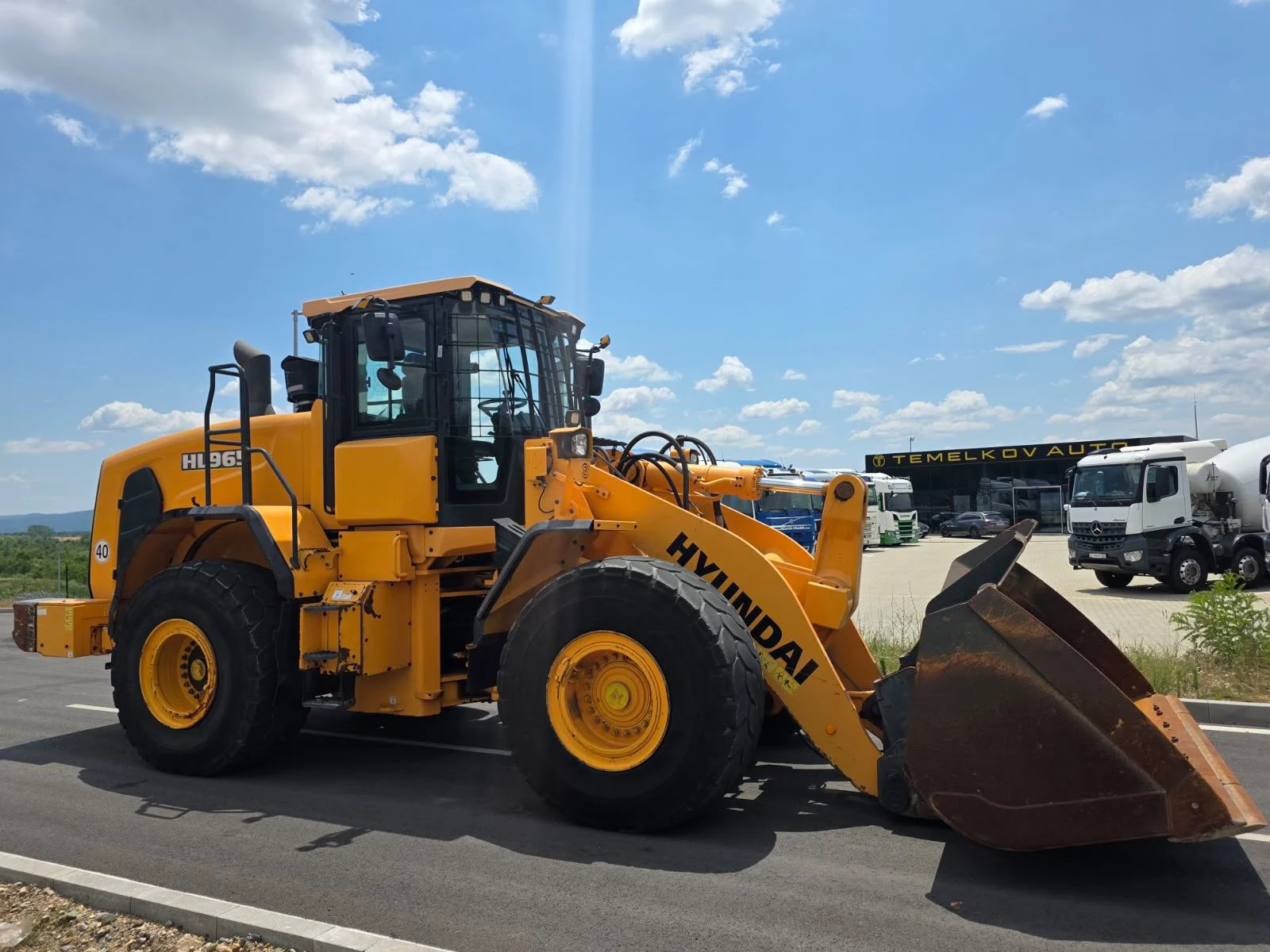 Челен товарач Hyundai HL 965, снимка 5 - Индустриална техника - 54734927