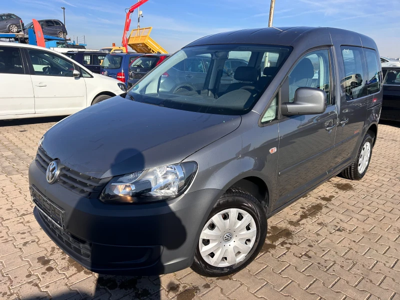 VW Caddy 2.0 NAVI 4+ 1 EURO 5 ЛИЗИНГ, снимка 1 - Автомобили и джипове - 47705087