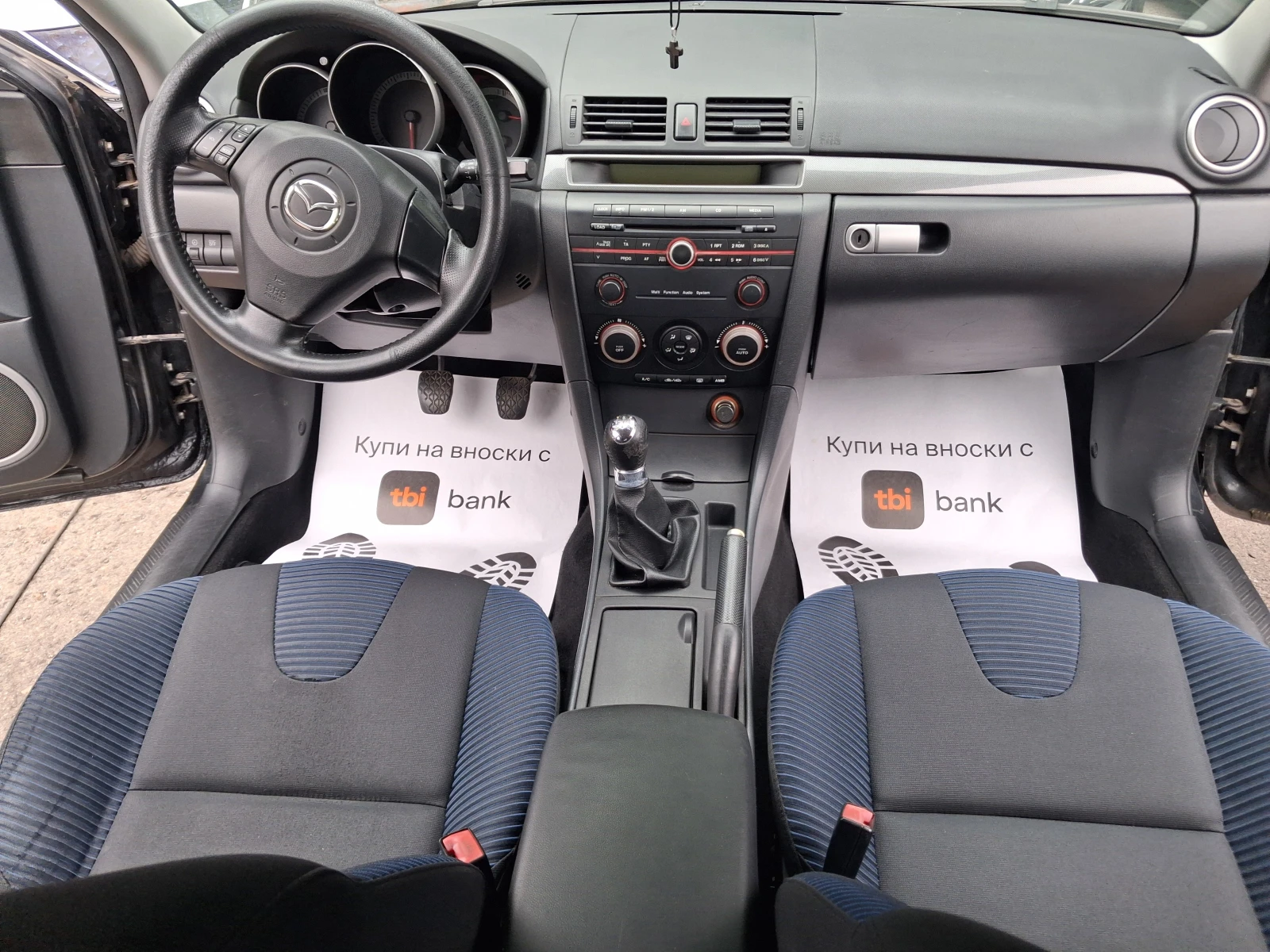 Mazda 3 2.0i* ГАЗ.ИНЖ.* РЕГИСТРИРАНА, снимка 9 - Автомобили и джипове - 56227937