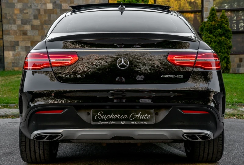 Mercedes-Benz GLE 43 AMG 4MATIC* 9G* CARBON* PANORAMA* LED* COUPE* HARMAN C, снимка 4 - Автомобили и джипове - 46900766