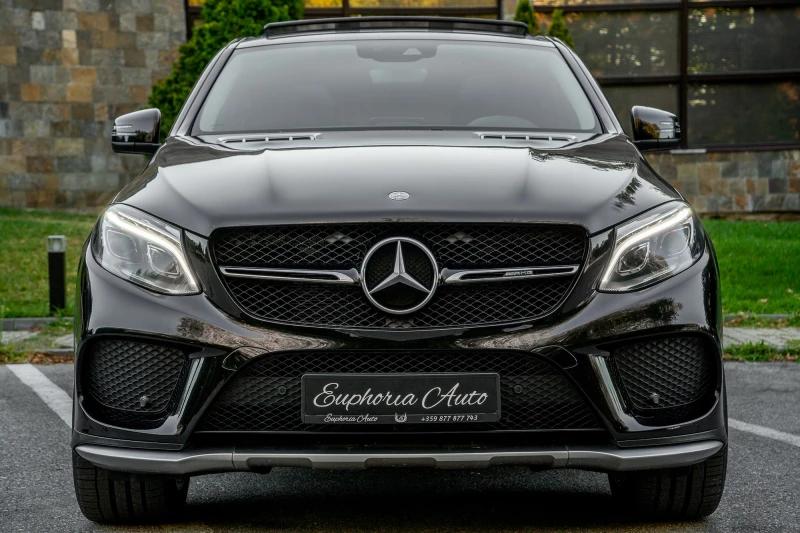 Mercedes-Benz GLE 43 AMG 4MATIC* 9G* CARBON* PANORAMA* LED* COUPE* HARMAN C, снимка 8 - Автомобили и джипове - 46900766