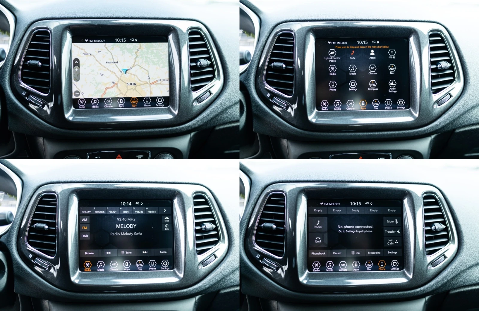 Jeep Compass 1.3 Plug-in Hybrid, 4Х4, Автомат, снимка 9 - Автомобили и джипове - 55244836