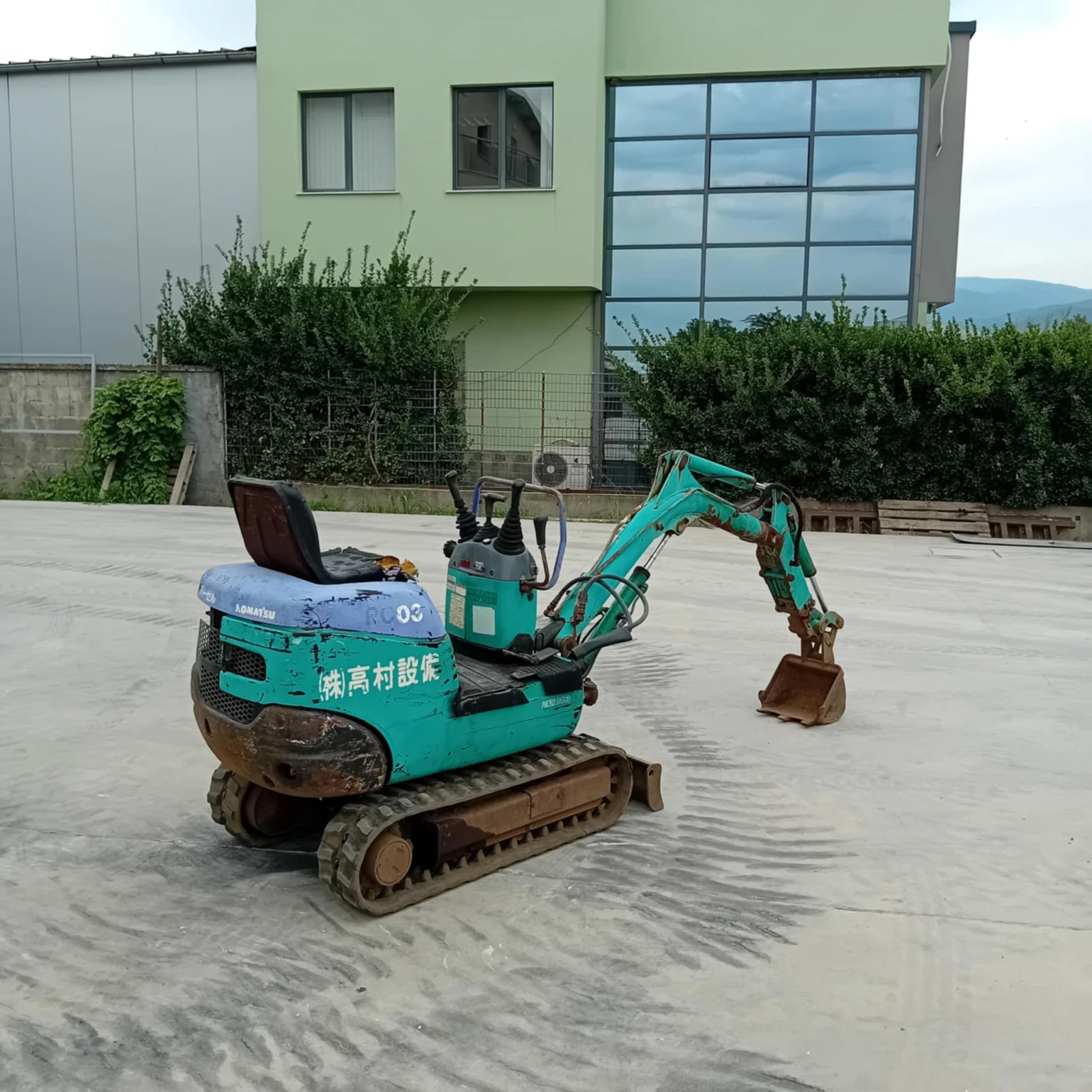 Багер Komatsu PC03-2F * НАЛИЧЕН * ТОП СЪСТОЯНИЕ *  - изображение 5