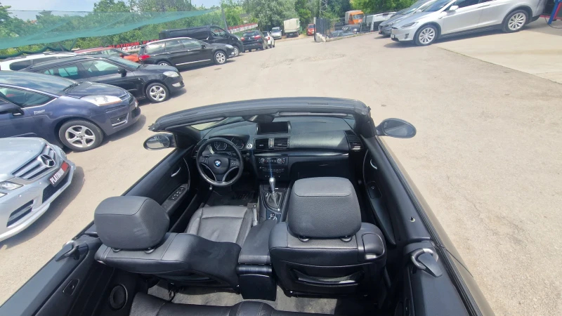 BMW 120 2.0D/AVTOMAT/PODGREV/KOJA/BELGIA, снимка 8 - Автомобили и джипове - 52199576