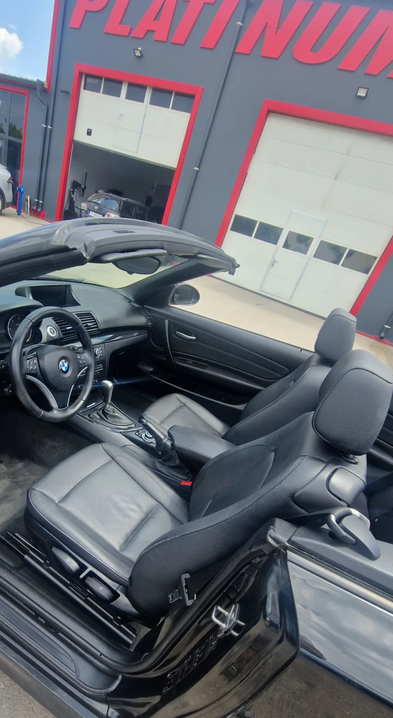 BMW 120 2.0D/AVTOMAT/PODGREV/KOJA/BELGIA, снимка 5 - Автомобили и джипове - 52199576