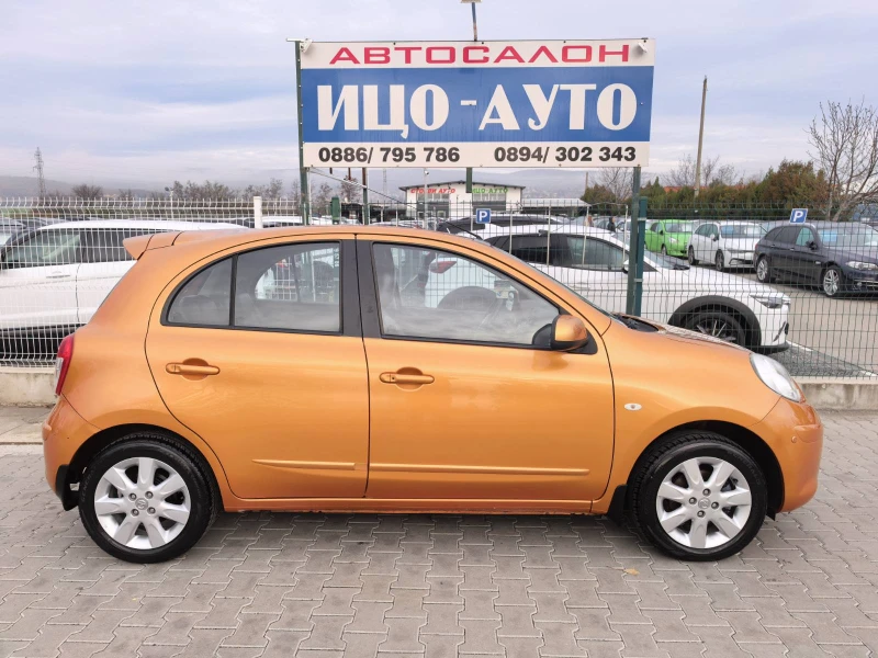 Nissan Micra 1, 2i-98k.c.KOЖА, НАВИ, LED, ПАНОРАМА, EBPO 5B, снимка 7 - Автомобили и джипове - 52722169