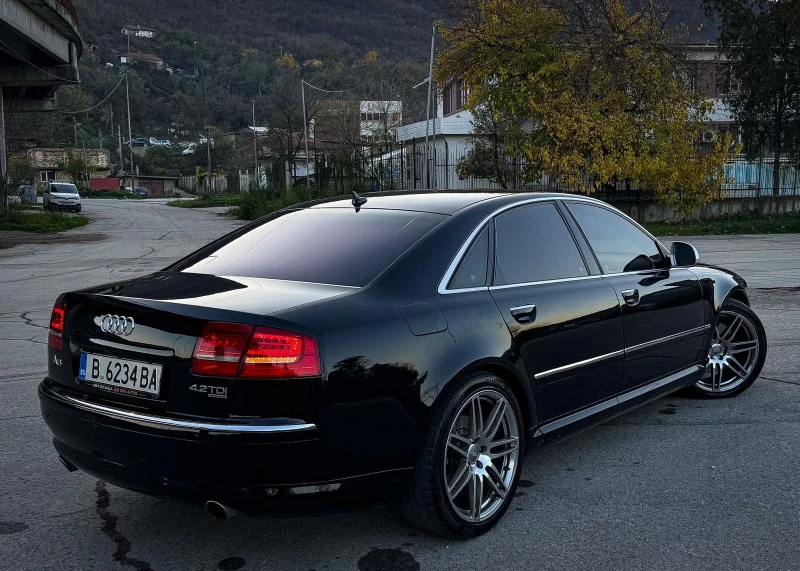 Audi A8 = 4.2tdi= LONG= BOSSE= КАМЕРА= ОБДУХВАНЕ= МАСАЖ= , снимка 6 - Автомобили и джипове - 53134445