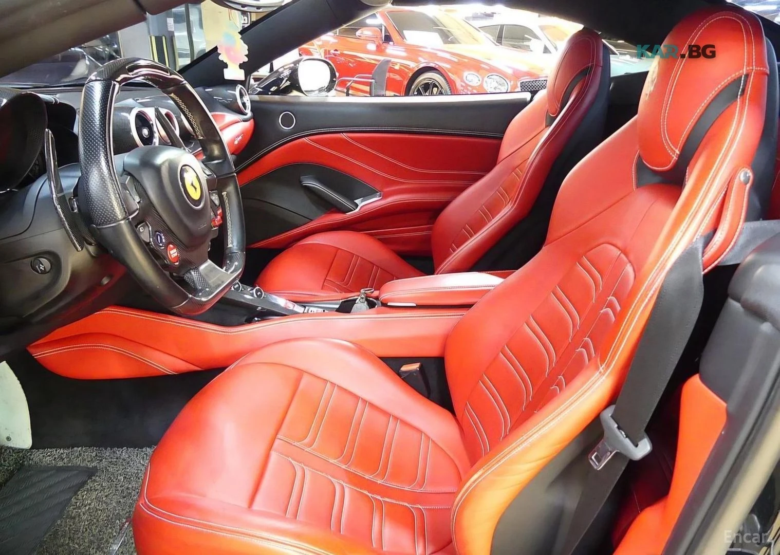 Ferrari California 3.9 V8* ЧЕРВЕНА КОЖА* НАВИГАЦИЯ* APPLE CARPLAY* , снимка 10 - Автомобили и джипове - 54997763