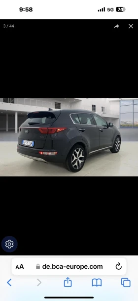 Обява за продажба на Kia Sportage GT Lein Navi camera JBL ~34 500 лв. - изображение 1