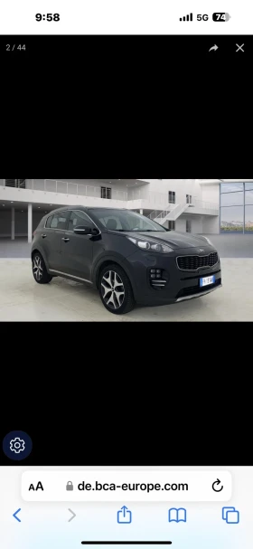 Обява за продажба на Kia Sportage GT Lein Navi camera JBL ~34 500 лв. - изображение 3