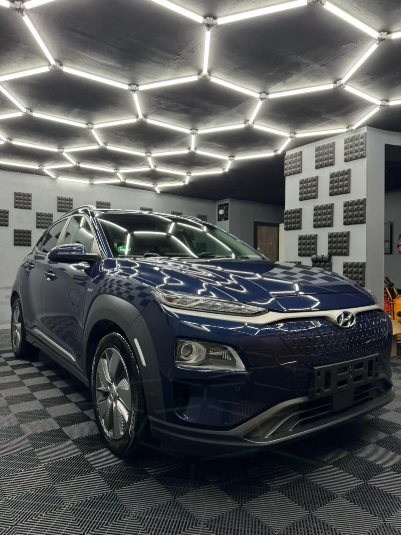 Hyundai Kona PREMIUM Full 204ps 64kWh Промо, снимка 2 - Автомобили и джипове - 49240139