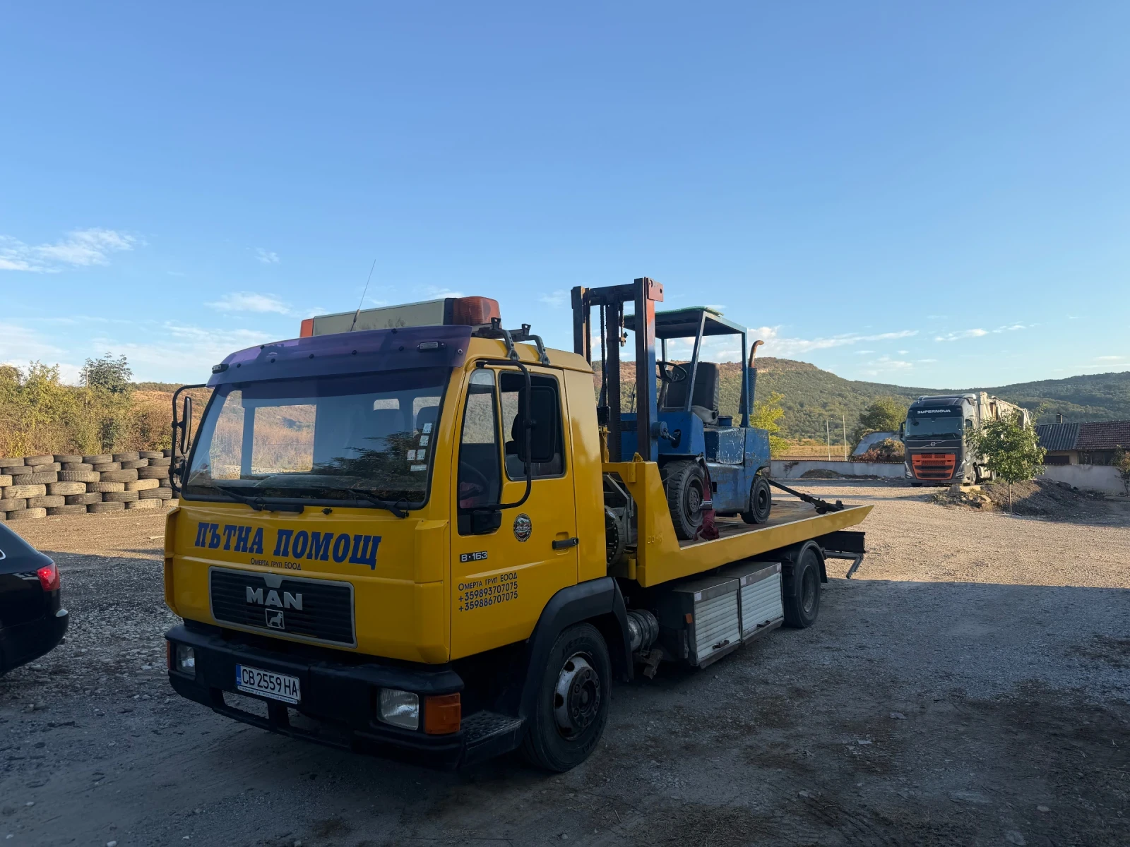 Man 8.163 Man 8.163 Пътна Помощ 7.5 t, снимка 5 - Камиони - 56262106