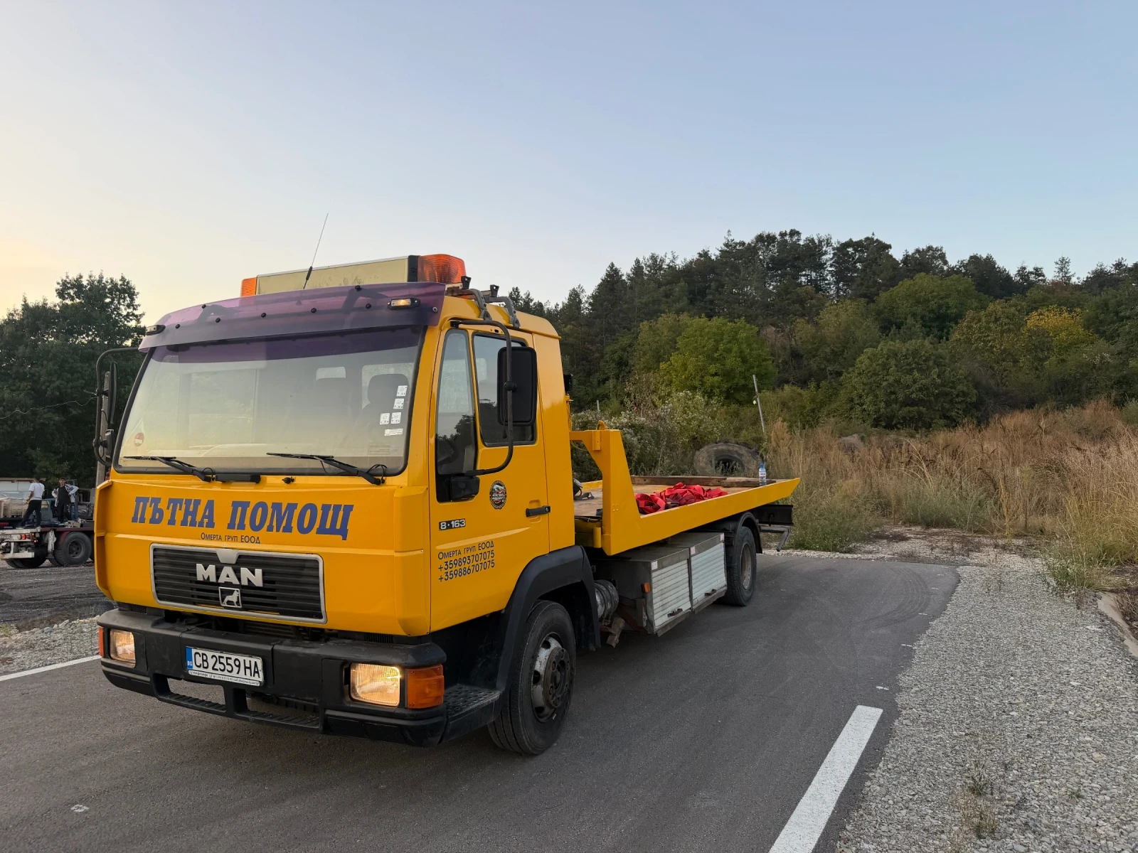 Man 8.163 Man 8.163 Пътна Помощ 7.5 t