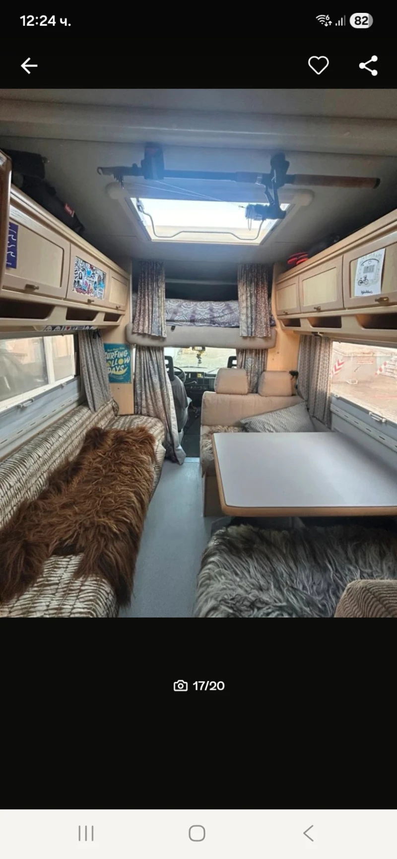 Кемпер Fiat, снимка 7 - Каравани и кемпери - 52552544