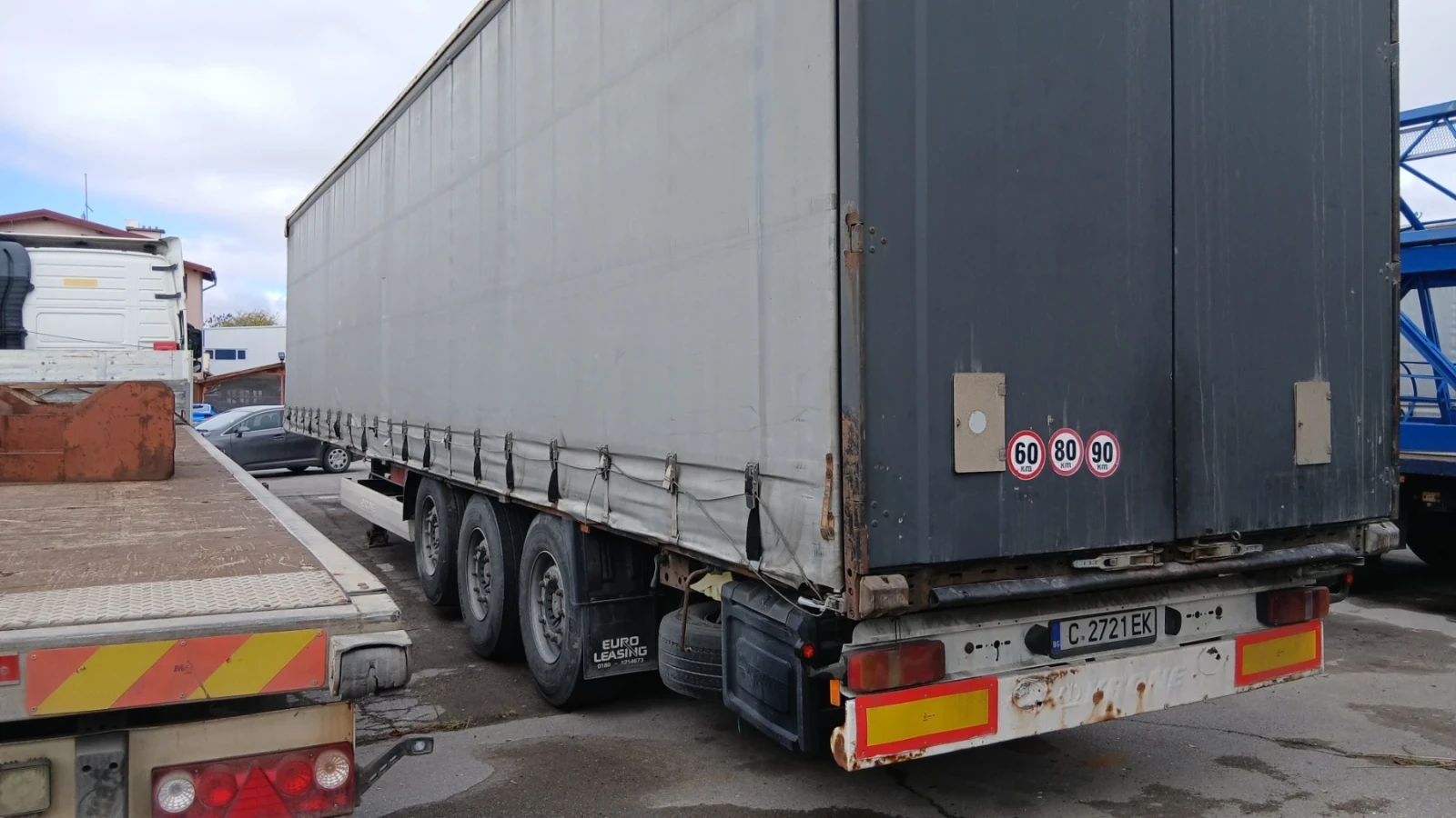 Полуремарке Krone, снимка 5 - Ремаркета - 56643483