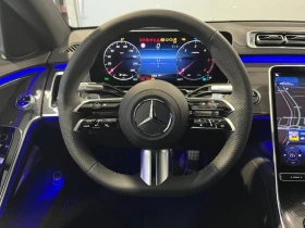 Mercedes-Benz S 450 d/ AMG/ LONG/ 4MATIC/BURM/ DISTRONIC/PANO/ HEAD UP, снимка 9