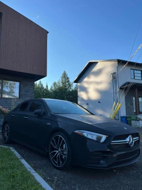Mercedes-Benz A 35  AMG / ДИСТРОНИК / 360 / BURMESTER / PANO / AMB  | Auto.bg — изображение 3