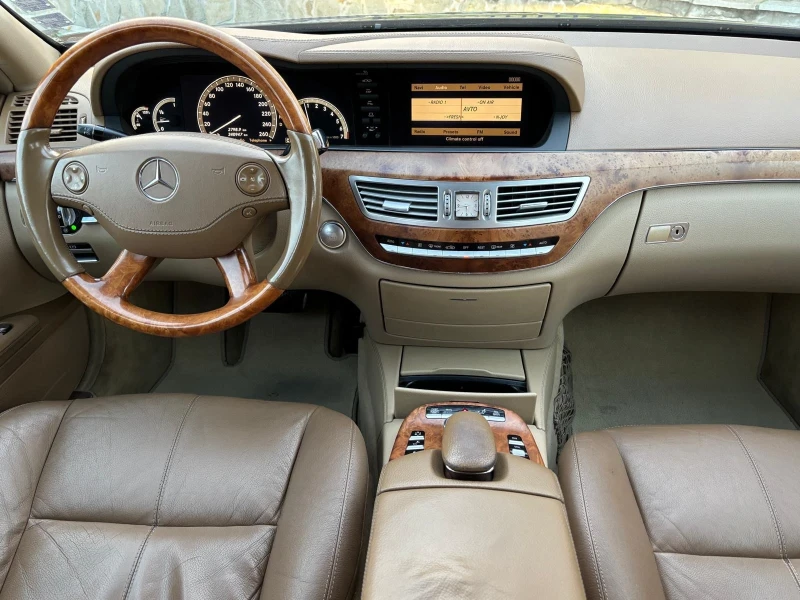 Mercedes-Benz S 500 5.5, V8, 388hp, LPG, снимка 9 - Автомобили и джипове - 52835384