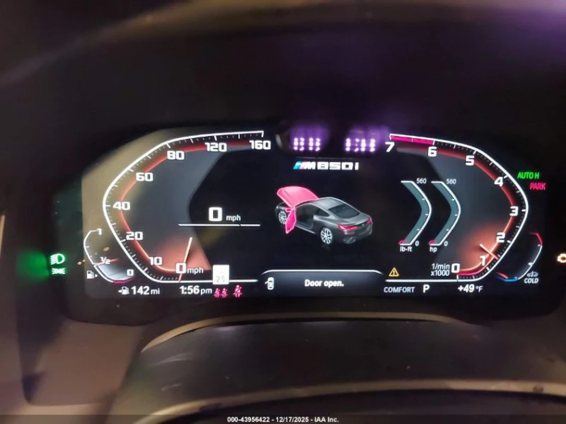 BMW 850 4.4L V-8 DI, DOHC, VVT, TURBO, 523HP All Wheel, снимка 12 - Автомобили и джипове - 53166941