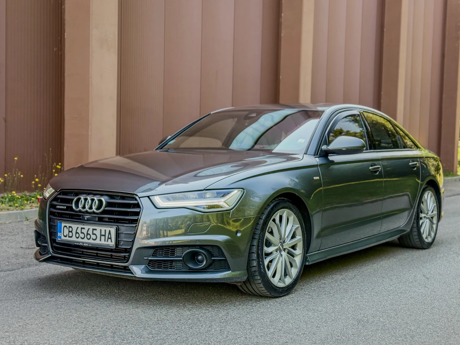 Audi A6 3.0D S-Line Вакум 360 Камера ГАРАНЦИЯ 6 МЕСЕЦА