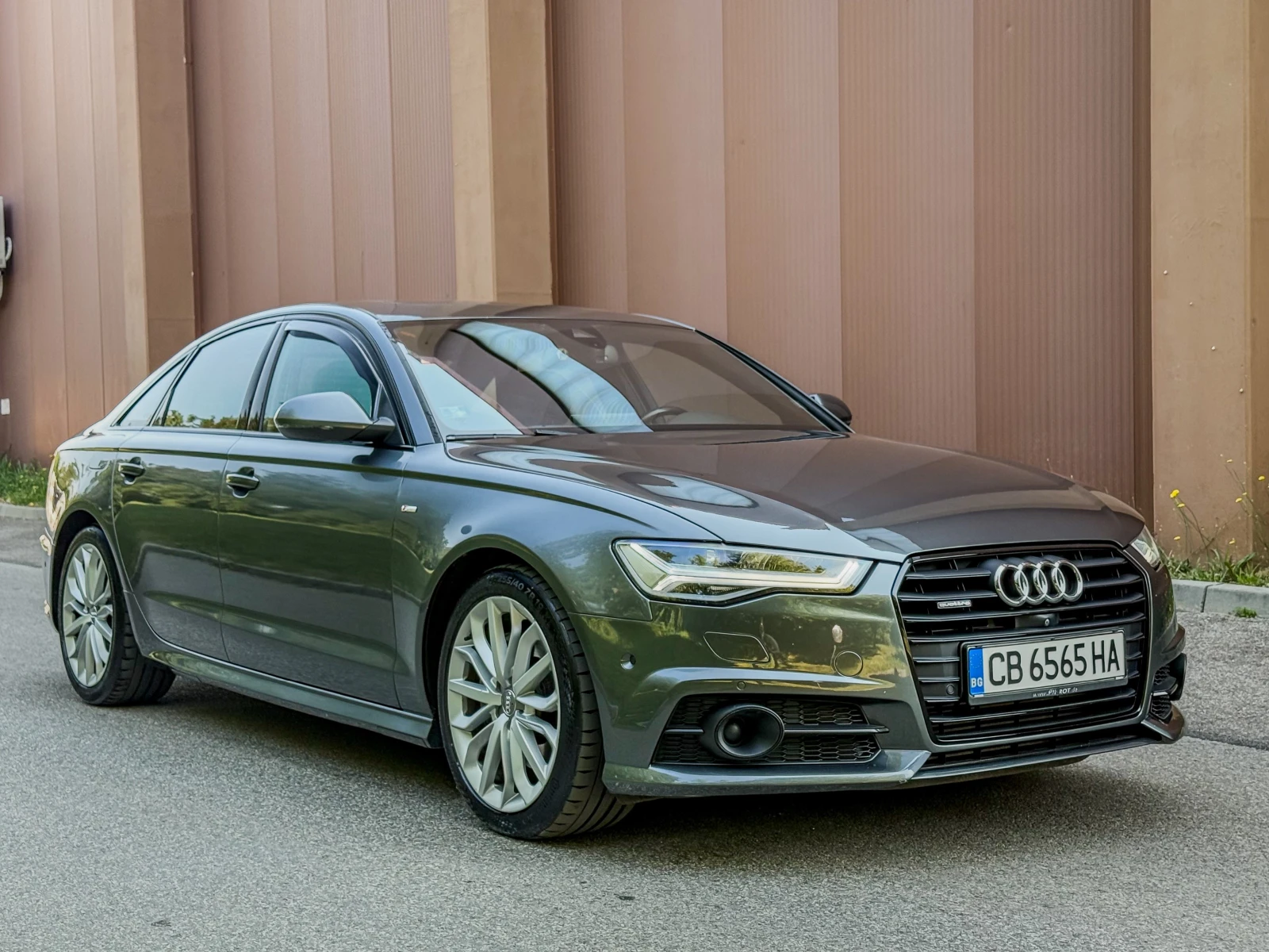 Audi A6 3.0D S-Line Вакум 360 Камера ГАРАНЦИЯ 6 МЕСЕЦА, снимка 6 - Автомобили и джипове - 55310479