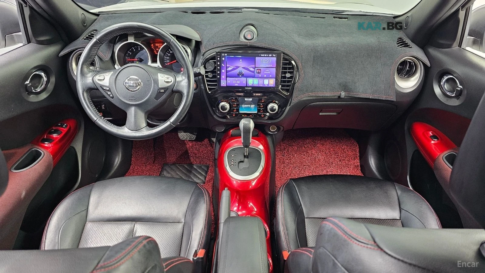 Nissan Juke 1.6 SV F15* КОЖА* ПАНО* КАМЕРА, снимка 5 - Автомобили и джипове - 55298165